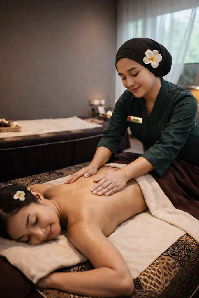 Yoyoy Kamphora Spa Kuala Lumpur signature Malay massage treatment session
