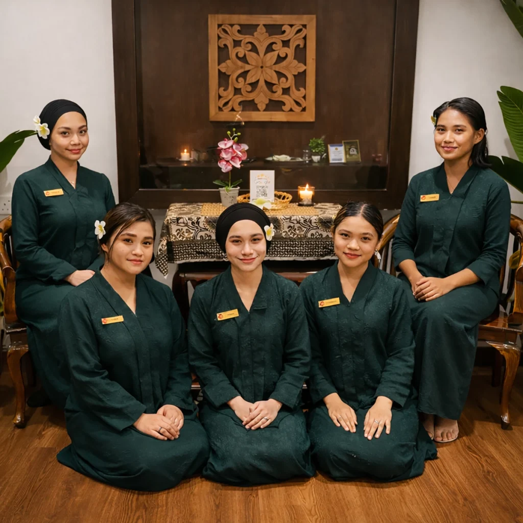 Yoyoy Kamphora Spa Kuala Lumpur professional therapist team portrait